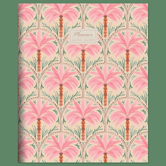 TF Publishing 2026-27 Exotic Palms Monthly Planner